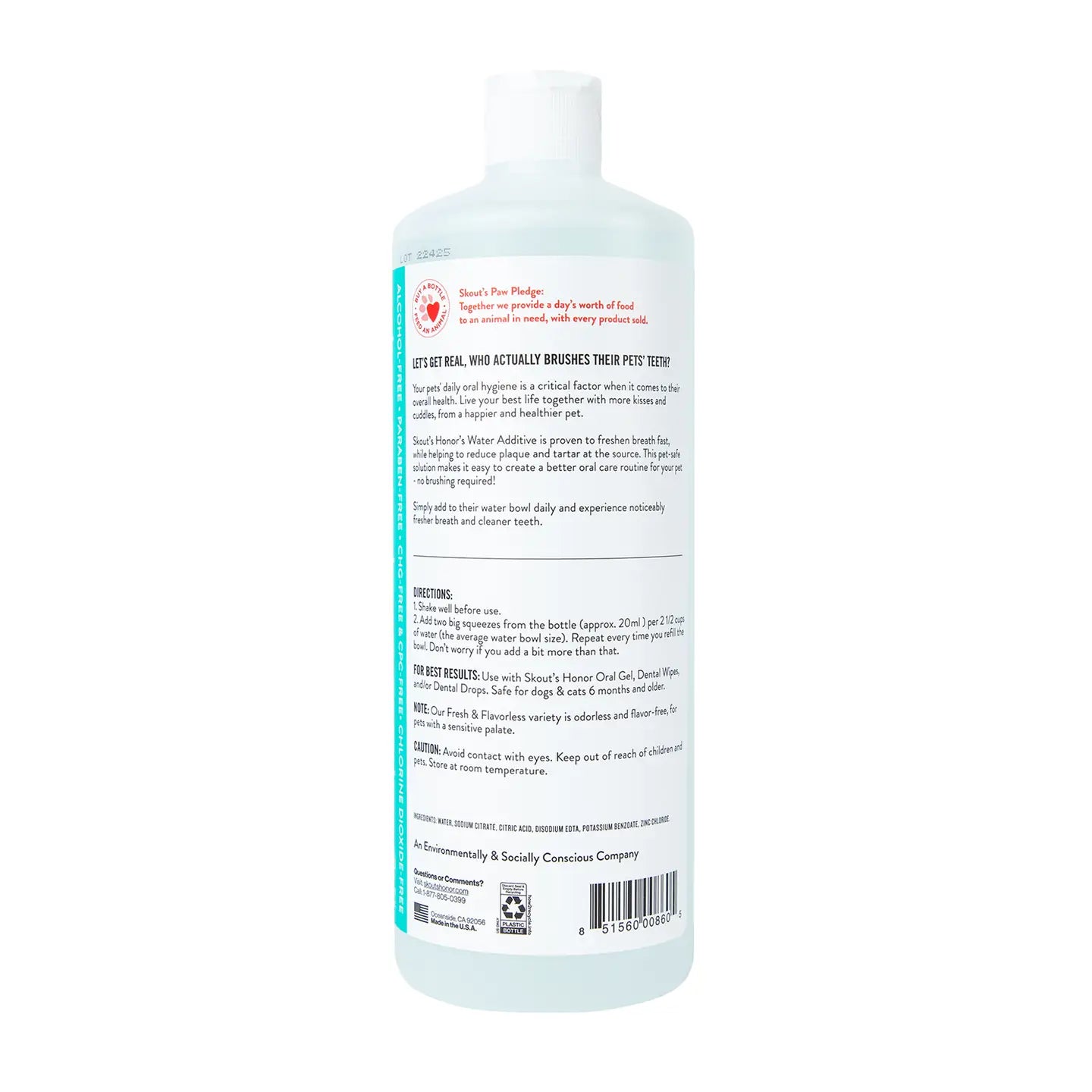 Skout's Honor Oral Care Water Additive