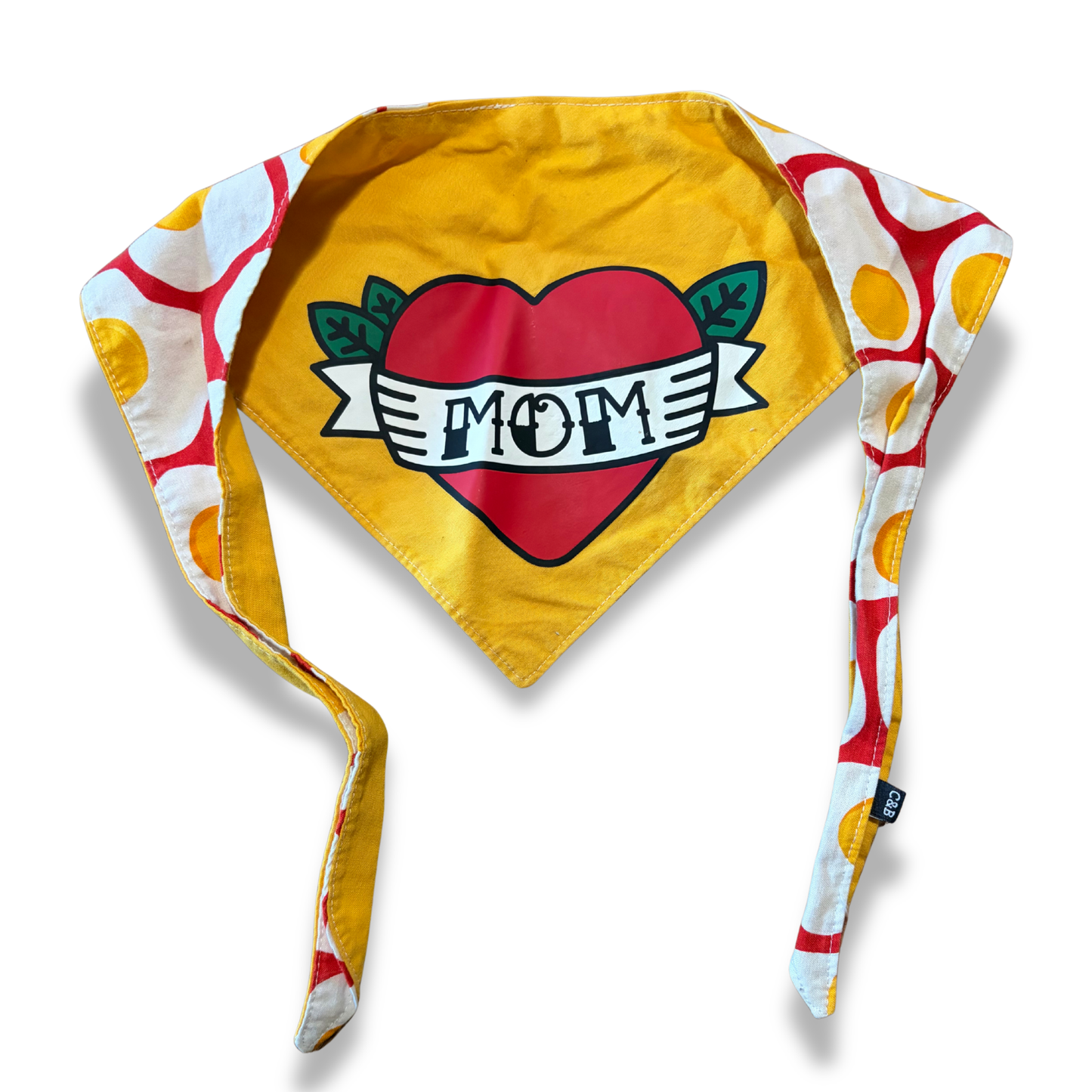 Dog Mom bandana, soft, comfortable, and stylish for walks, photos, or everyday wear.