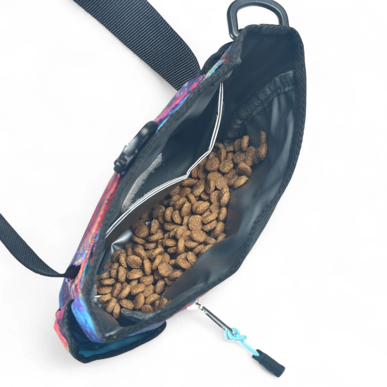 Tie-Dye Bloom Tail-Along Pouch