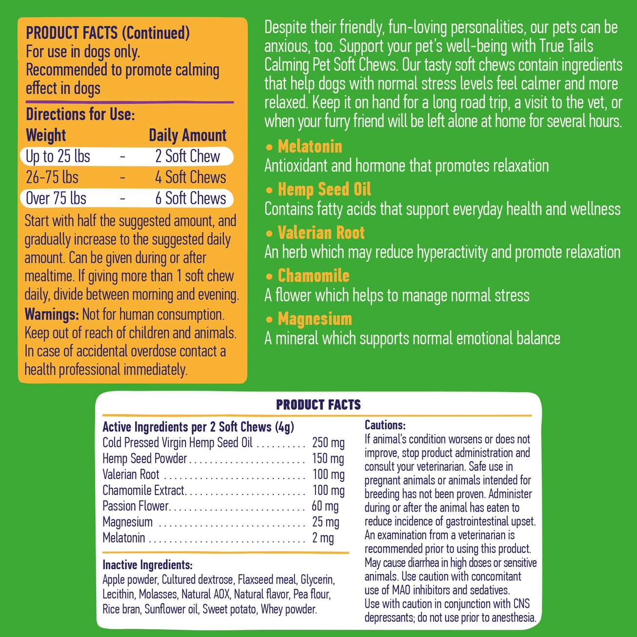 True Tails Calming Support