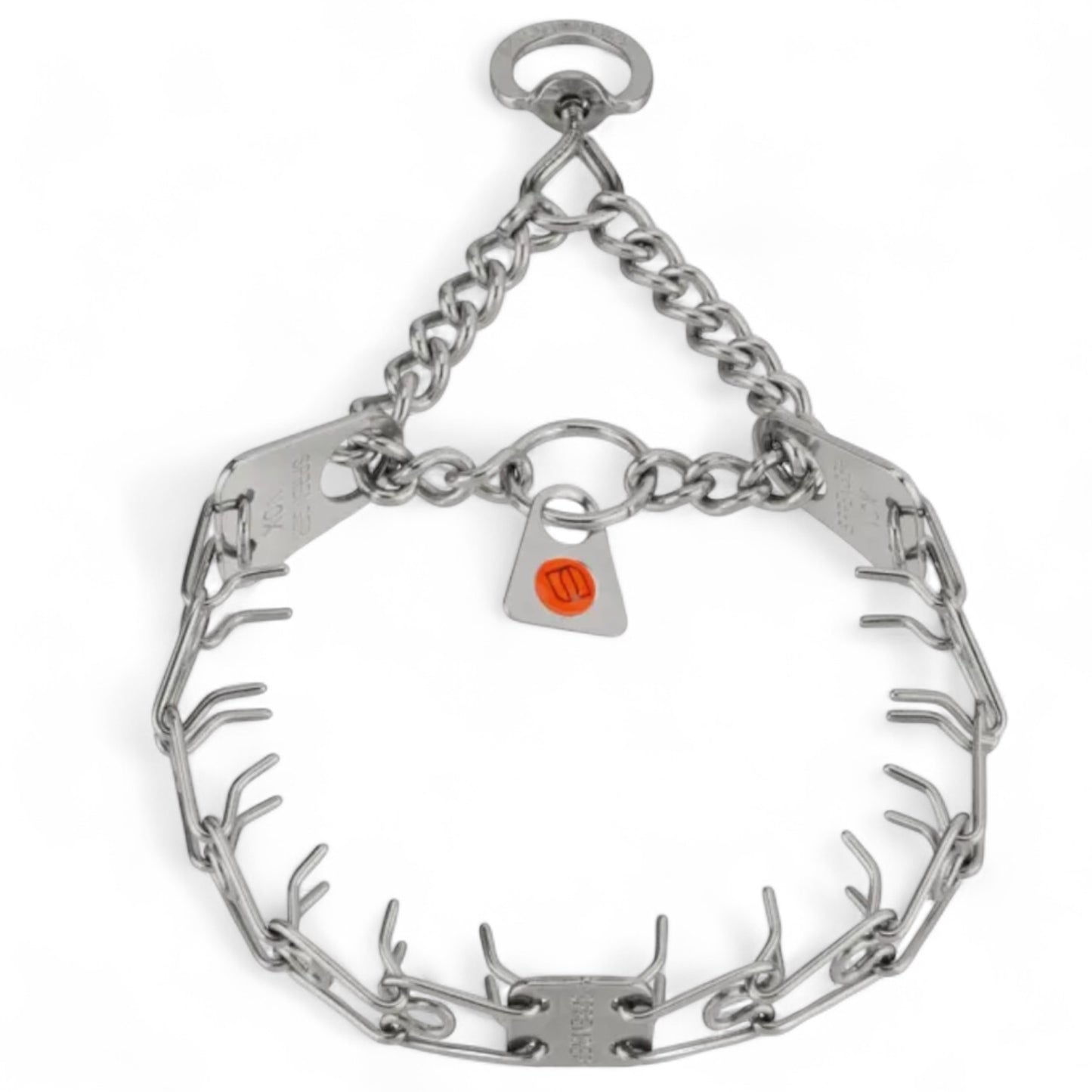 Herm Sprenger Cliclock Quick Release Buckle – stainless steel prong collar clasp for secure, safe, and easy dog training use, with a fast, safe quick release.