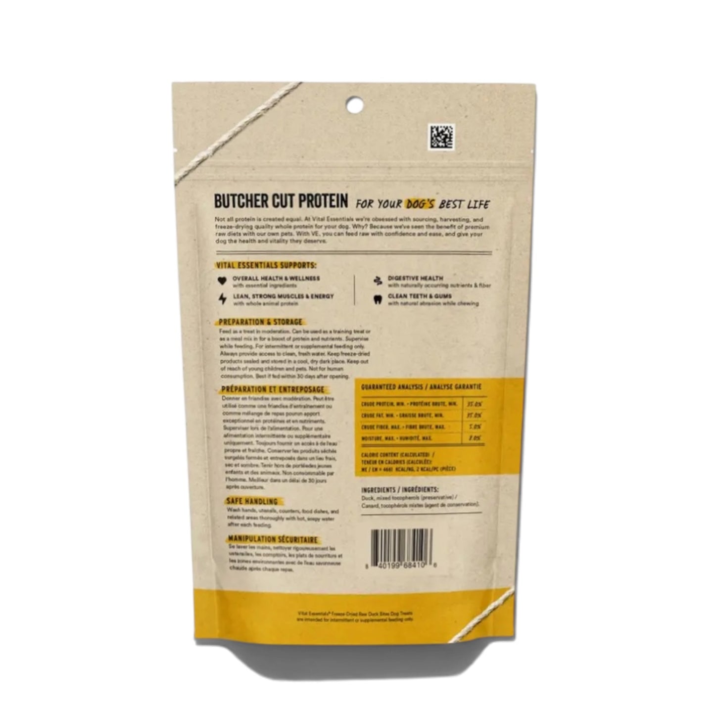 Vital Essentials Duck Bites FD Dog Treats