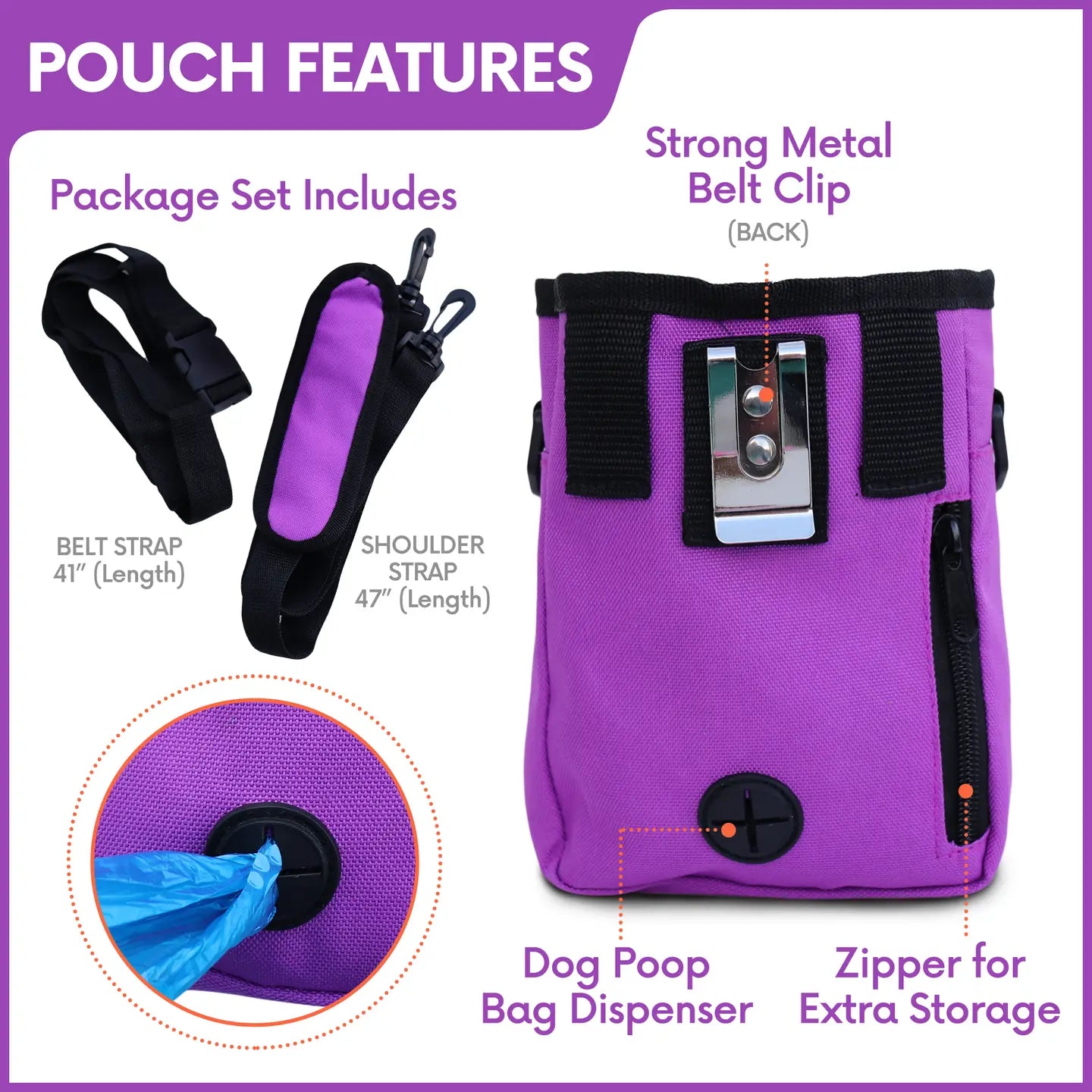 Pet Parade Treat Bag