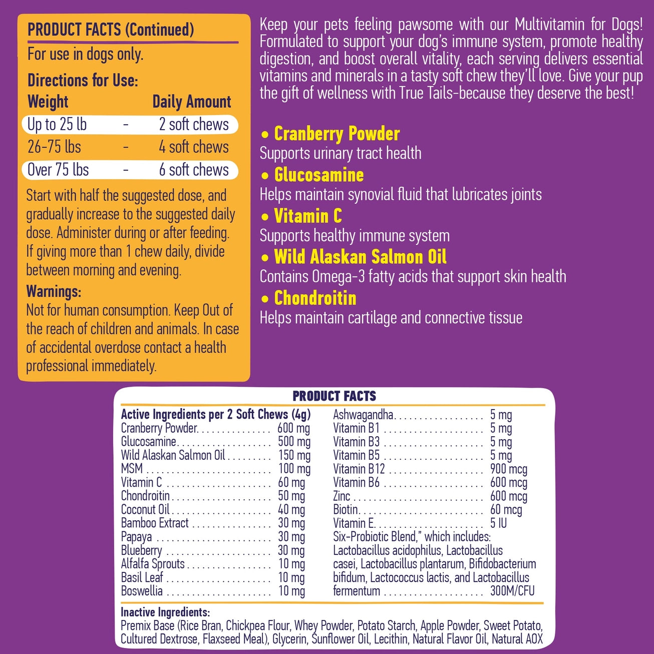 True Tails Multivitamin Chews