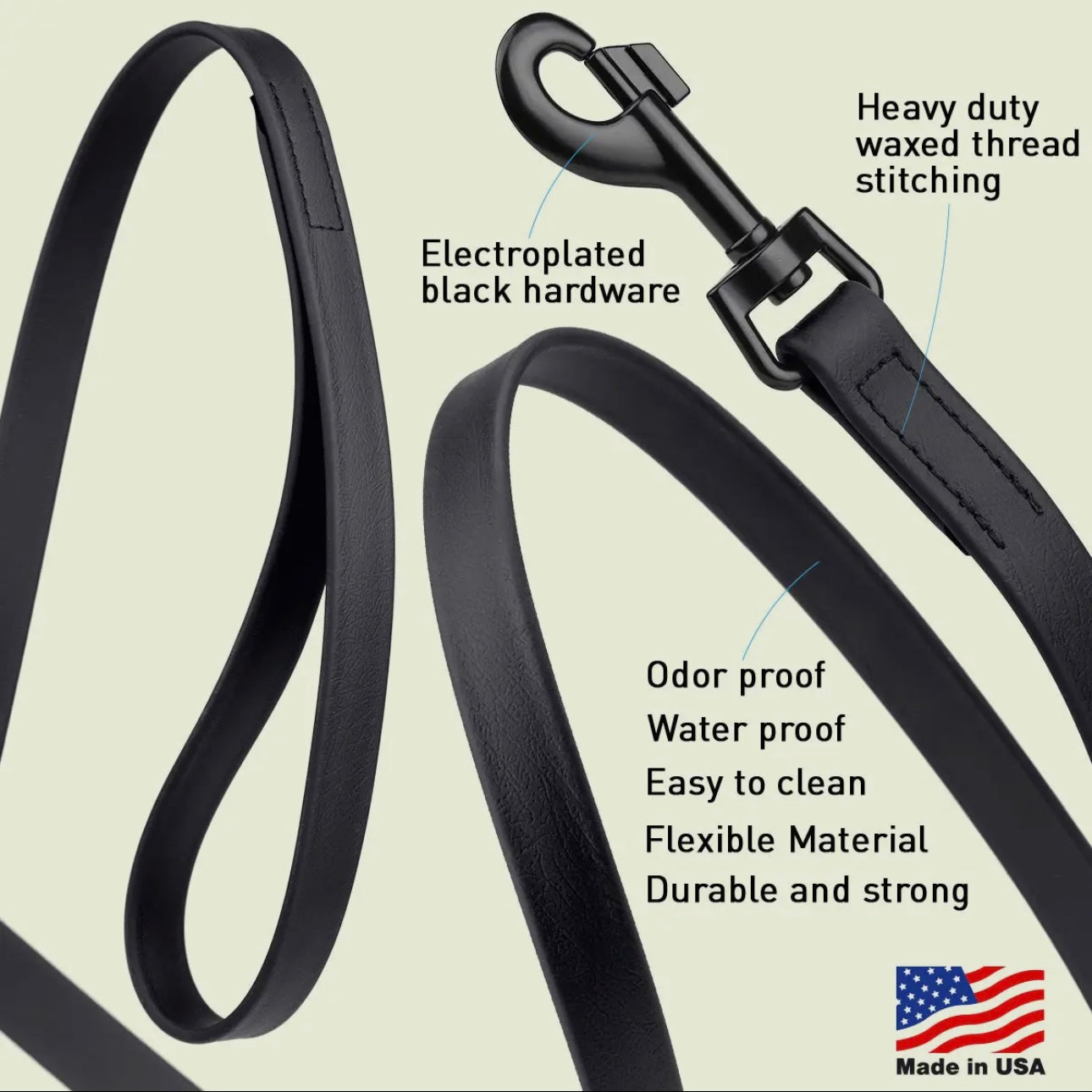 Biothane Clip Leash