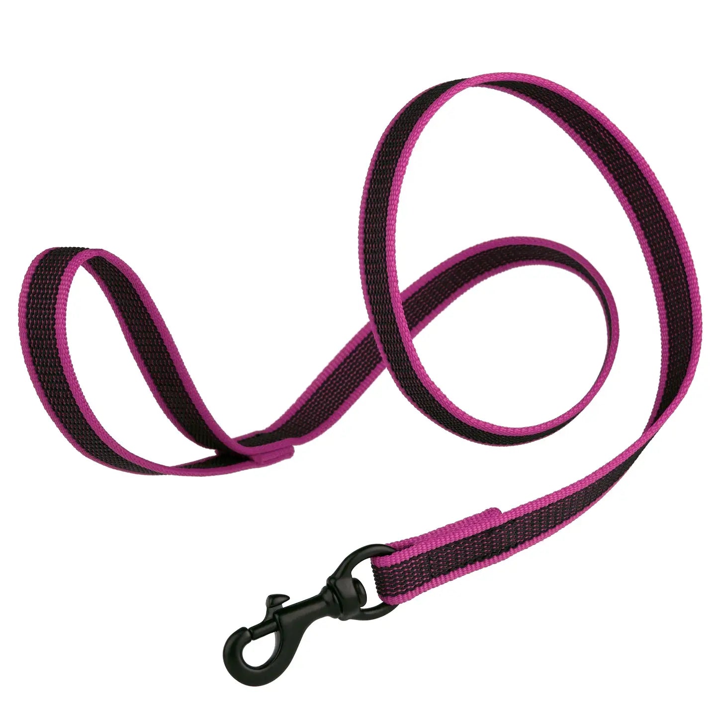 4' Rubber Infused Nylon Leash, Multiple Colors