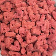 Red Velvet Vanilla Soft Probiotic Treats 6 oz in Pink Mini Bucket