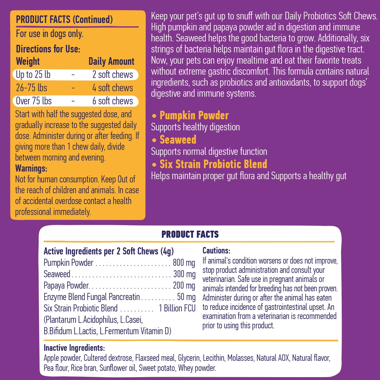 True Tails Daily Probiotic