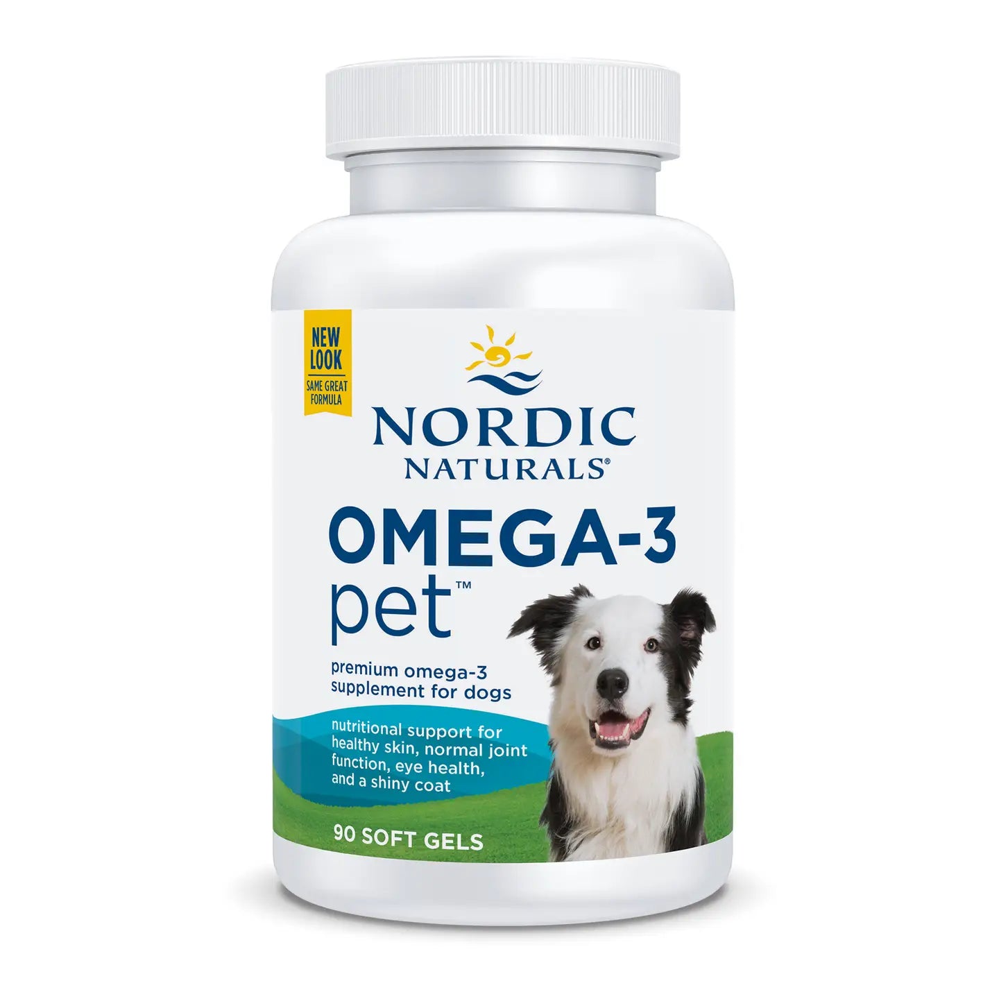 Omega-3 supplement for dogs and cats sustainably sourced fish oil
