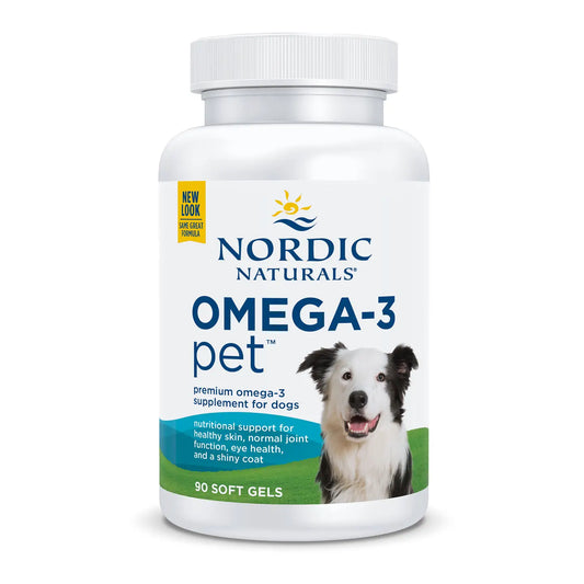 Omega-3 supplement for dogs and cats sustainably sourced fish oil