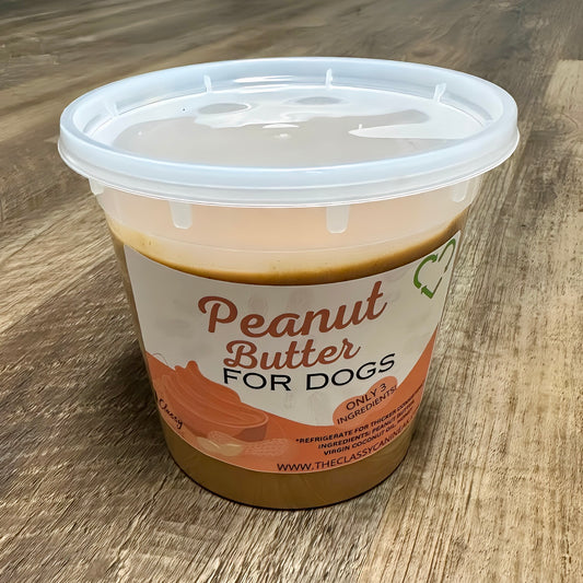 Three Ingredient Peanut Butter for Dogs