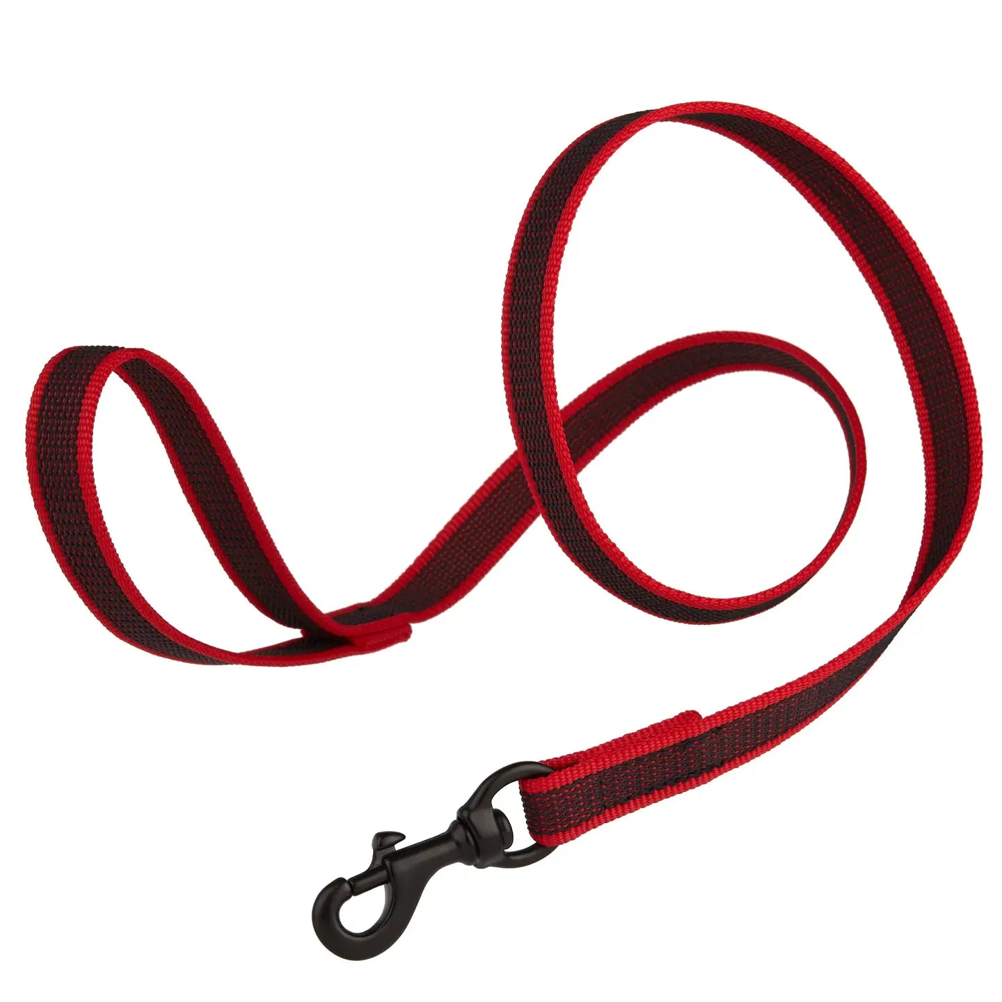 4' Rubber Infused Nylon Leash, Multiple Colors