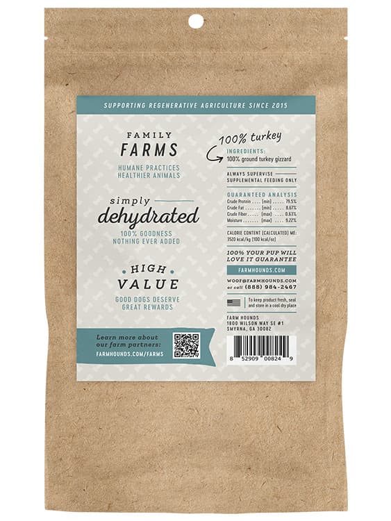 Turkey Gizzard Trainer Treats