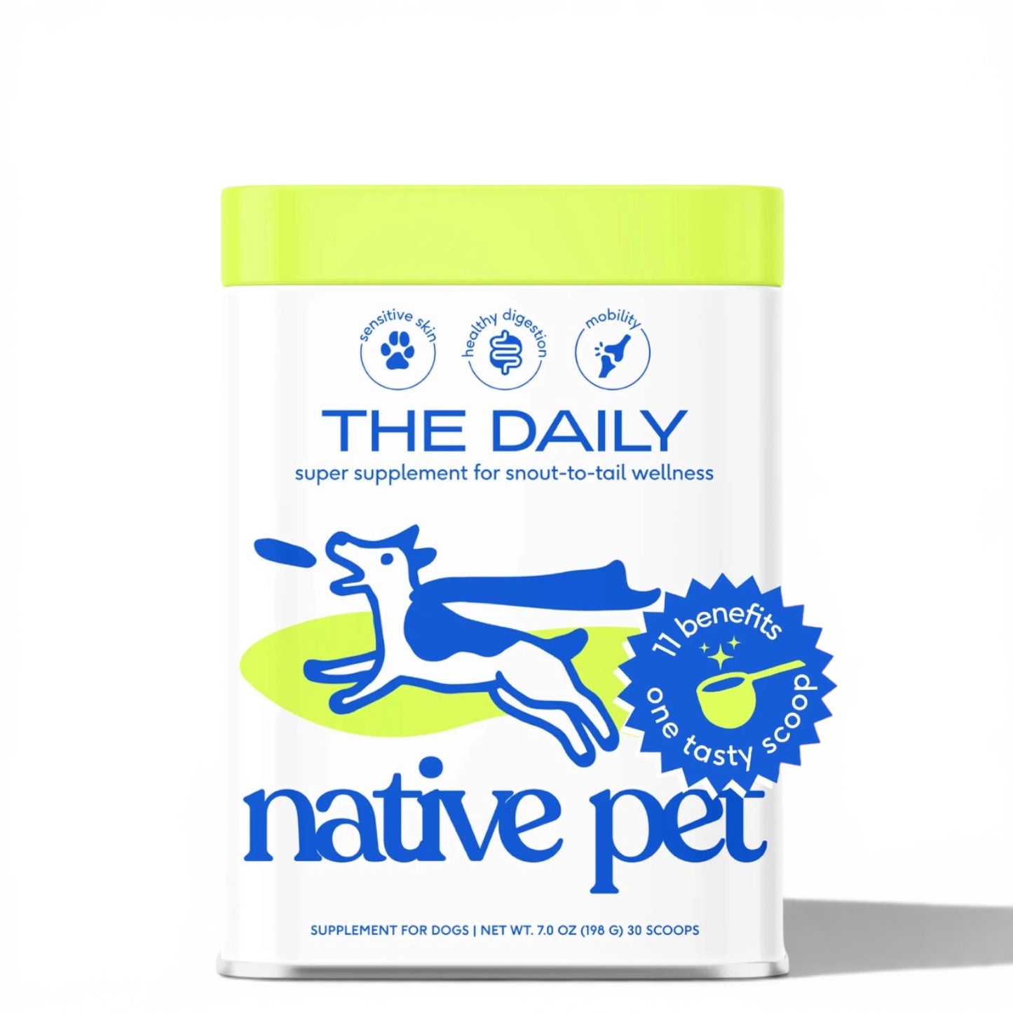 The Daily Powder Supplement, 11-in-1 Multivitamin for Dogs