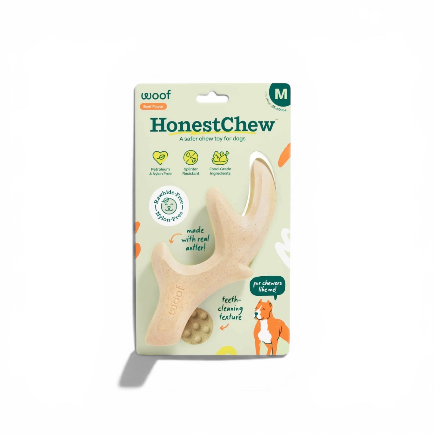 Woof Honestchew Antler Chew
