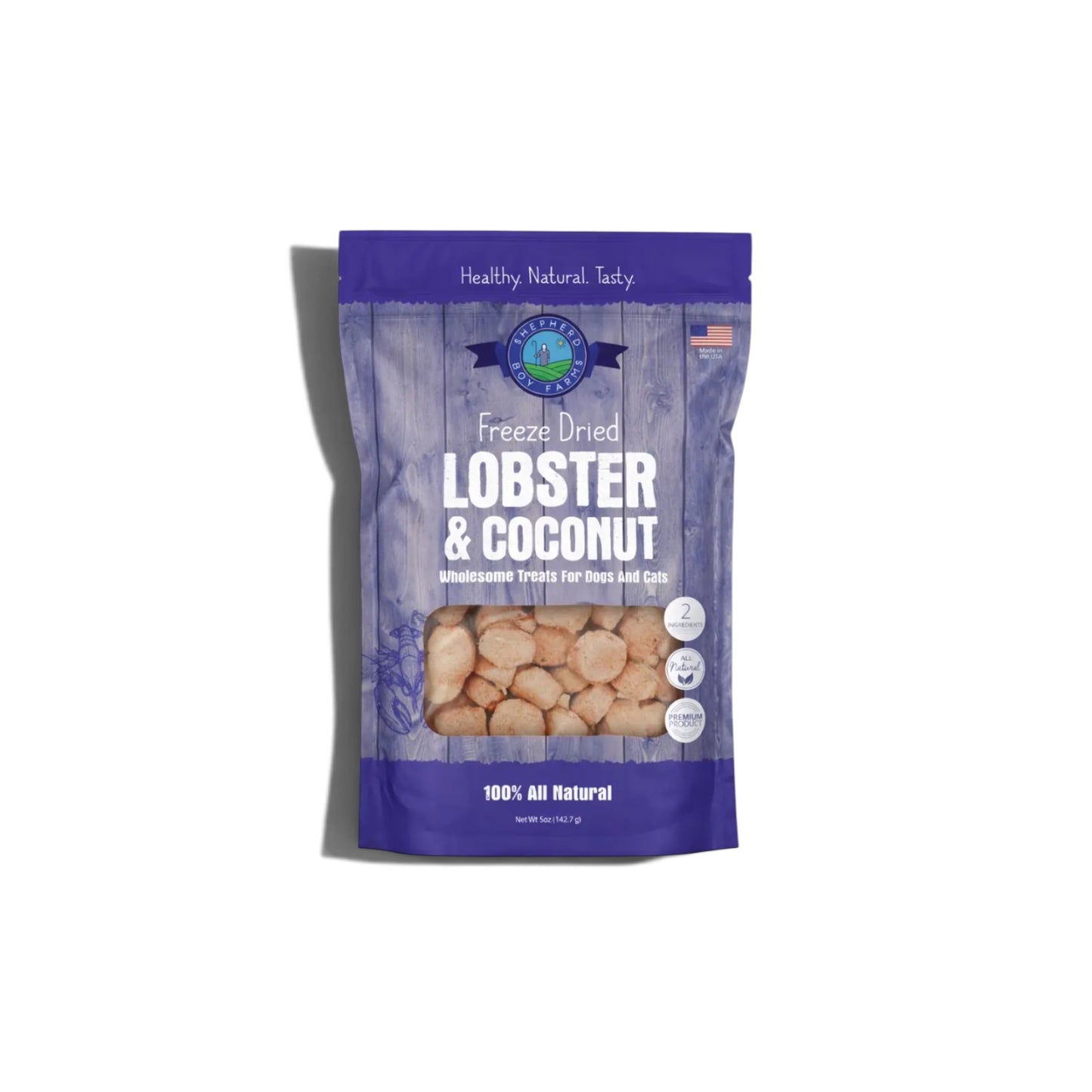 Lobster & Coconut Freeze Dried Treats for Dogs & Cats