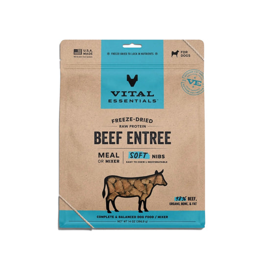 Vital Essentials Beef Entree & Mixer Soft Nibs