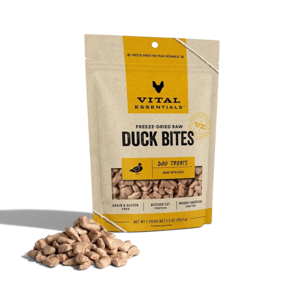 Vital Essentials Duck Bites FD Dog Treats