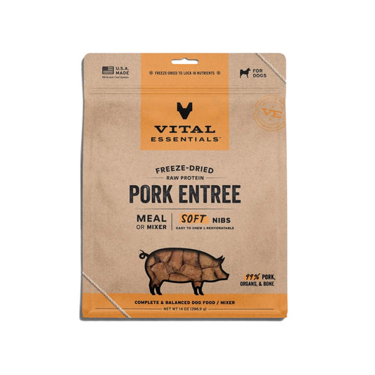 Vital Essentials FDR Pork Entree & Mixer Soft Nibs