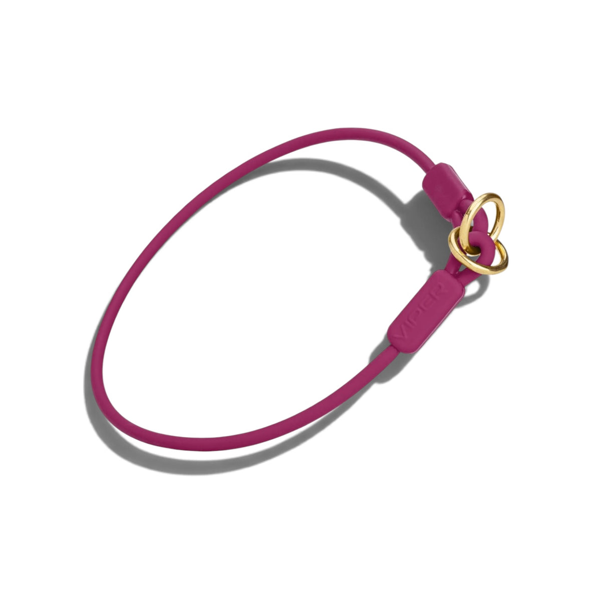 Viper Round Biothane Slip Collar with Brass Hardware
