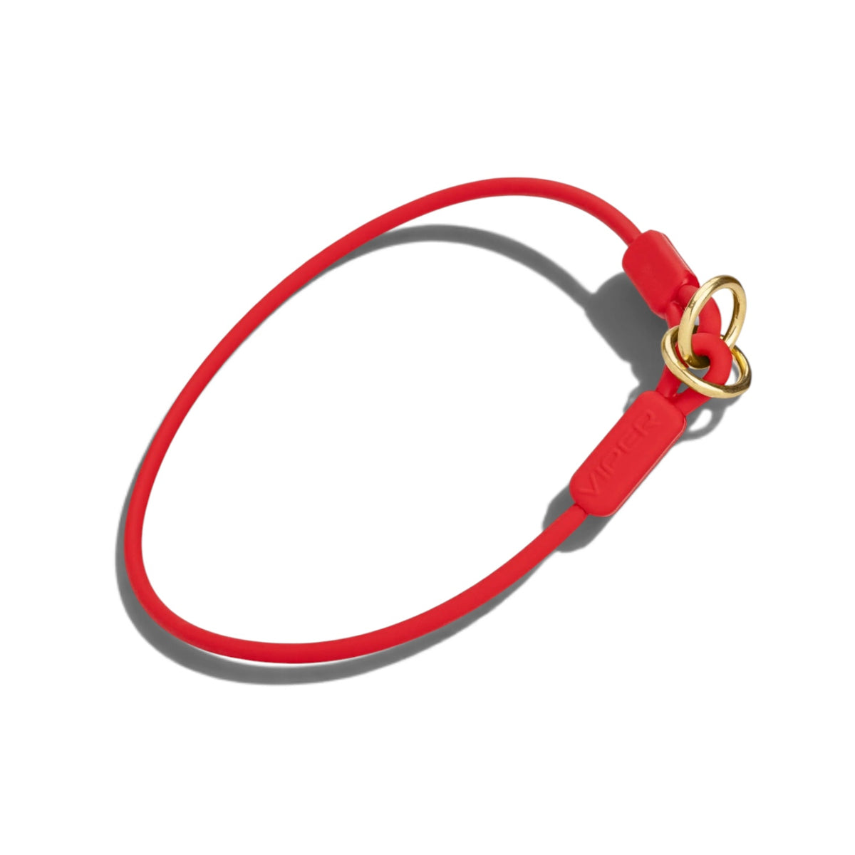Viper Round Biothane Slip Collar with Brass Hardware