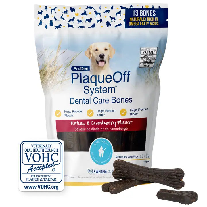 ProDen PlaqueOff® Dental Care Bones