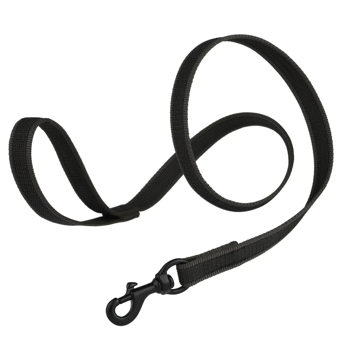 4' Rubber Infused Nylon Leash, Multiple Colors