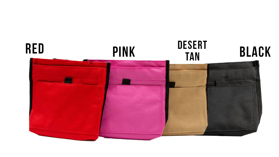 Dog training treat pouch with snap open hinge closure