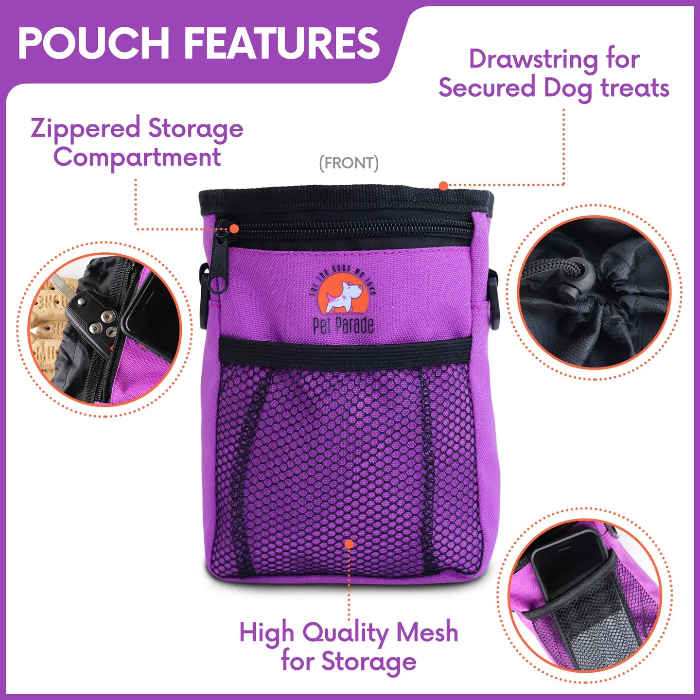 Pet Parade Treat Bag