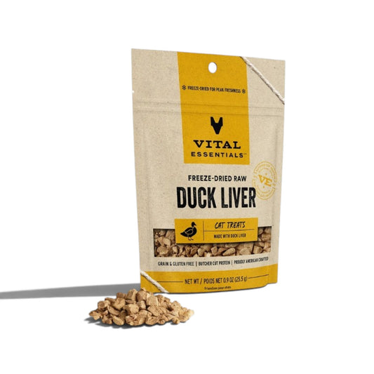 Vital Essentials Duck Liver Cat Treats