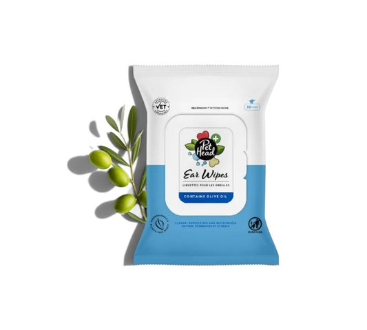 Pet Head Health Ear Wipes 30 Units