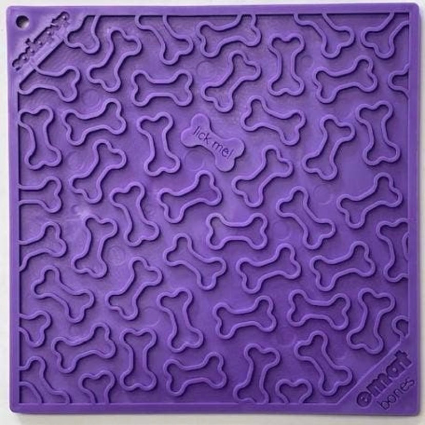 SodaPup Purple Bones Lick Mat