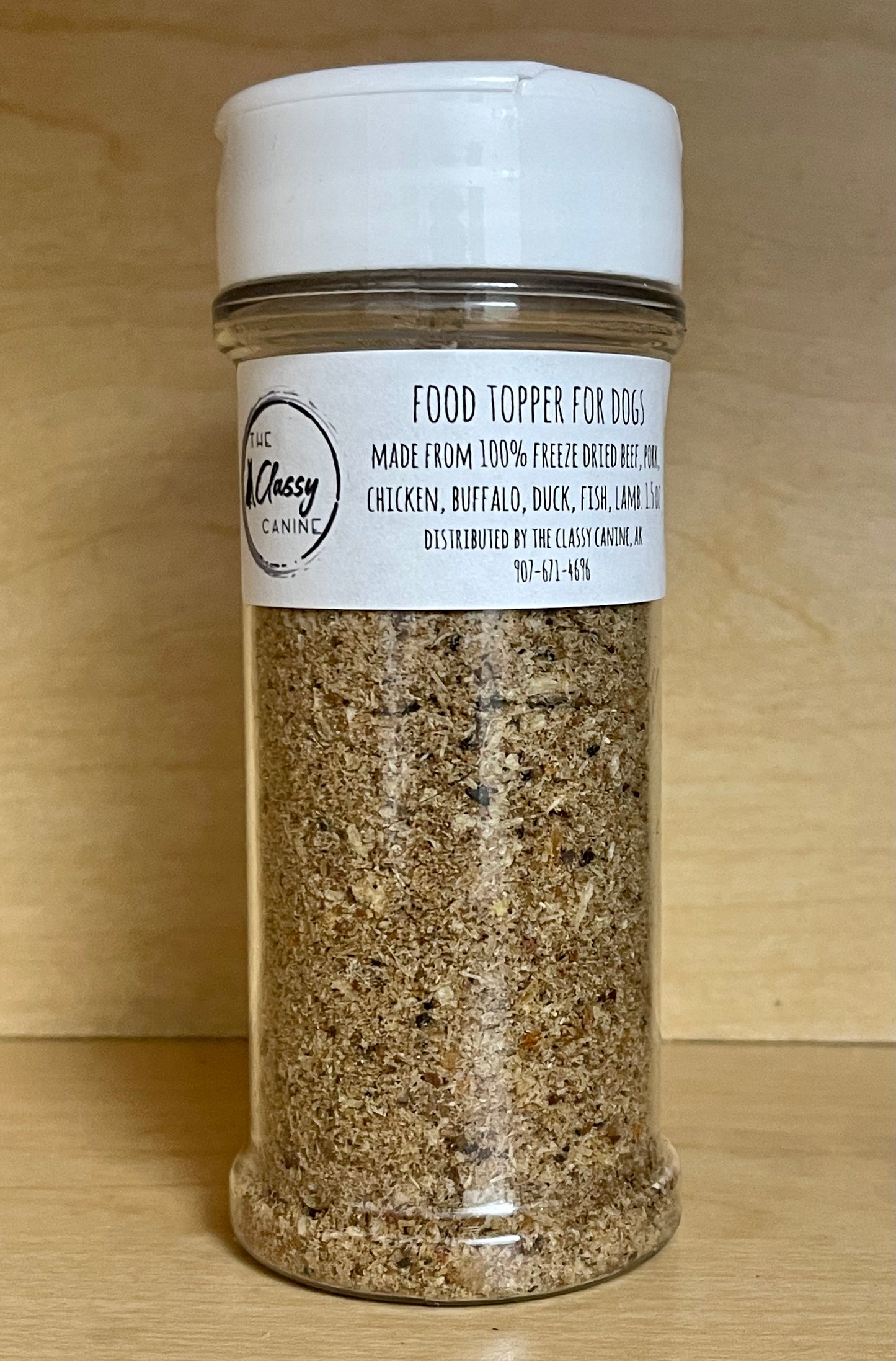 Freeze Dried Protein Food Topper 1.5 oz